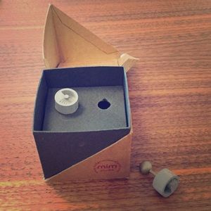 Handcrafted concrete Cufflinks Material/Immaterial